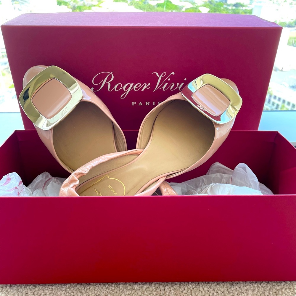 Roger Vivier Chip Flat
